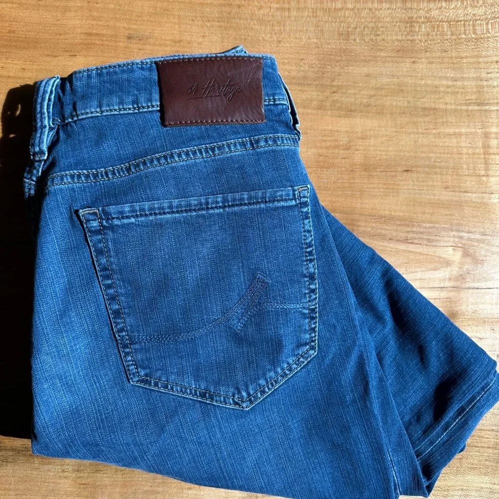 Heritage Blue Jeans Classic Style - Picture 1 of 3